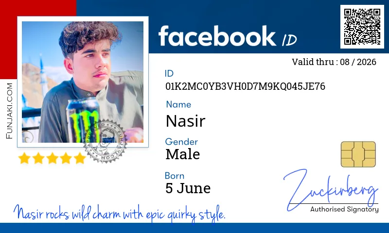 Facebook ID Card