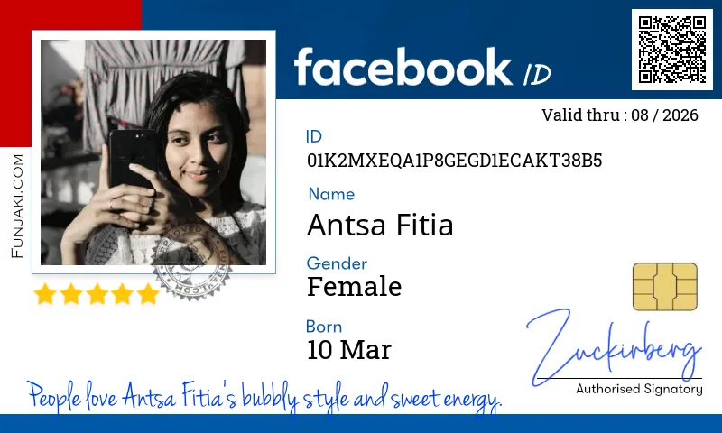 Facebook ID Card
