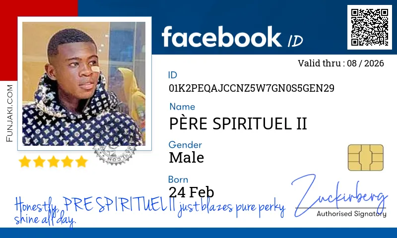 Facebook ID Card