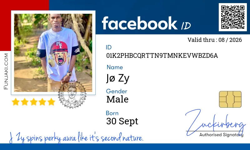Facebook ID Card