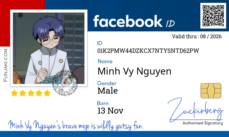 Facebook ID Card
