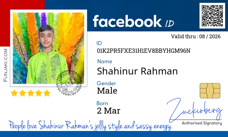 Facebook ID Card