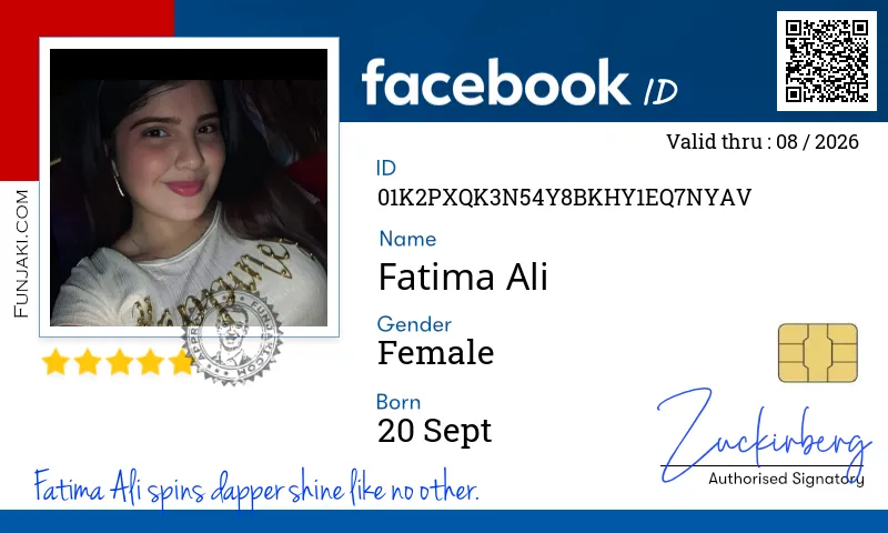 Facebook ID Card