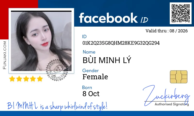 Facebook ID Card