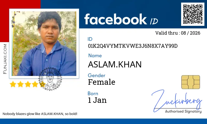 Facebook ID Card