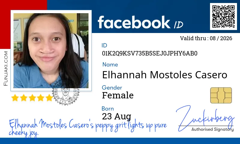 Facebook ID Card