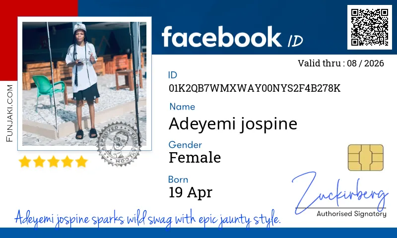 Facebook ID Card