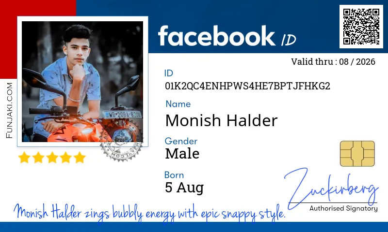 Facebook ID Card