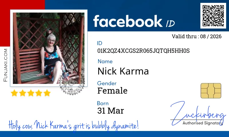 Facebook ID Card