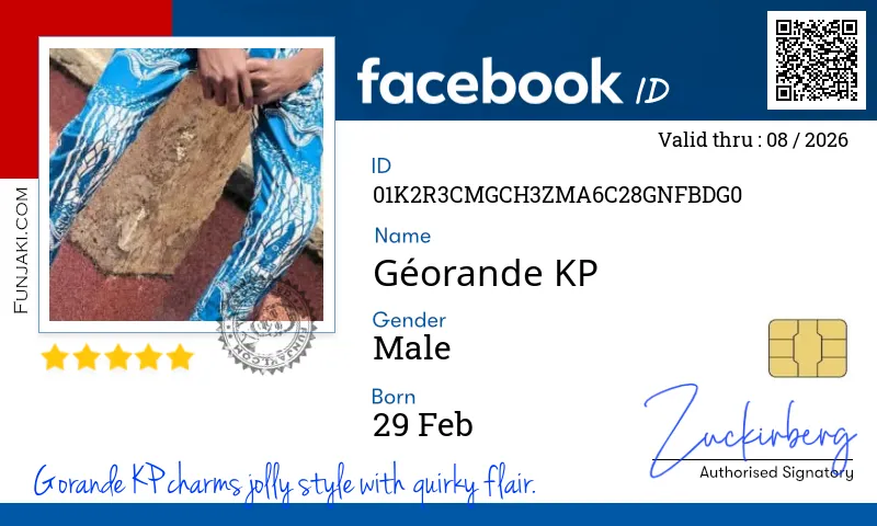 Facebook ID Card