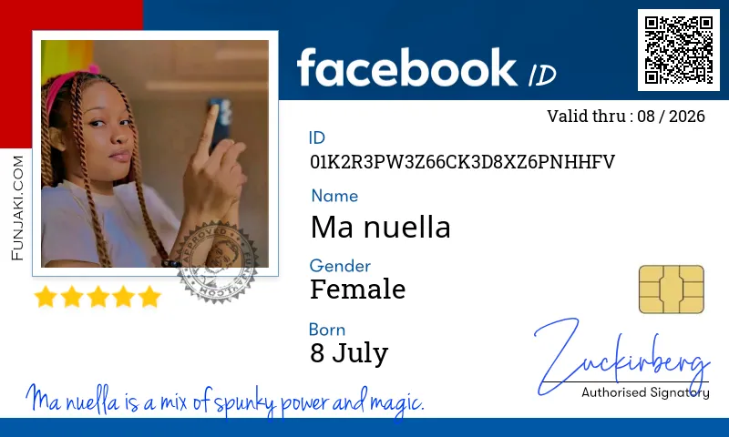 Facebook ID Card