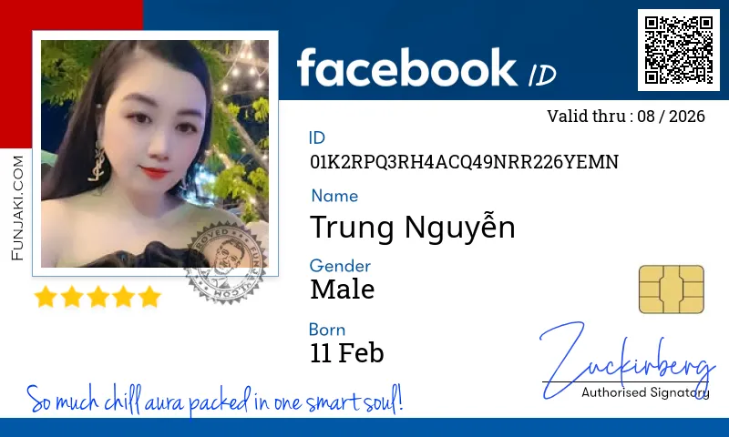 Facebook ID Card