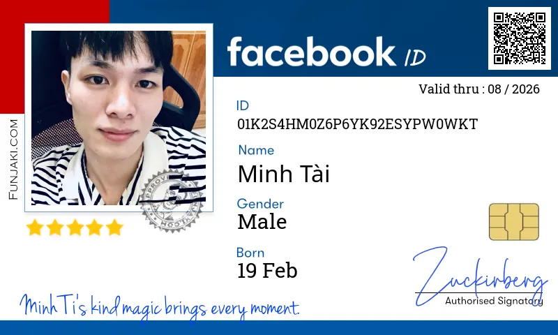 Facebook ID Card
