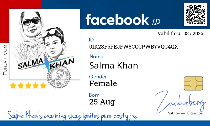 Facebook ID Card
