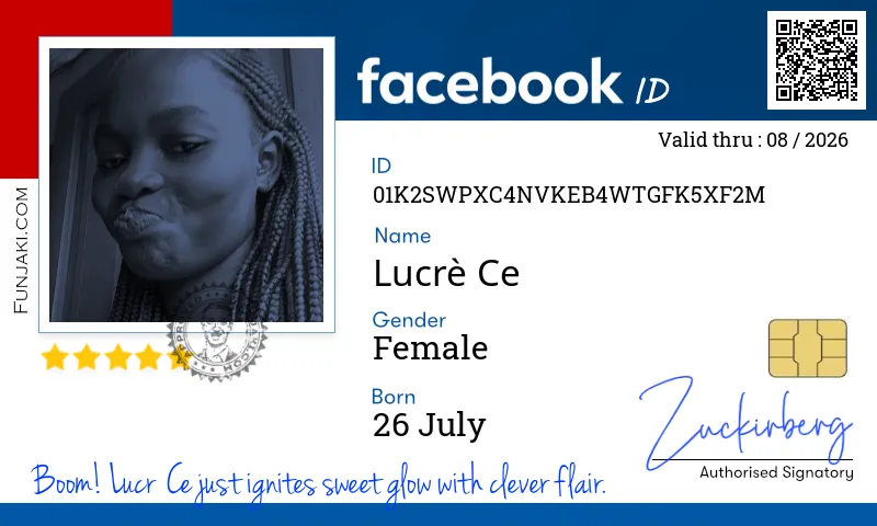 Facebook ID Card