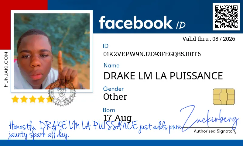 Facebook ID Card