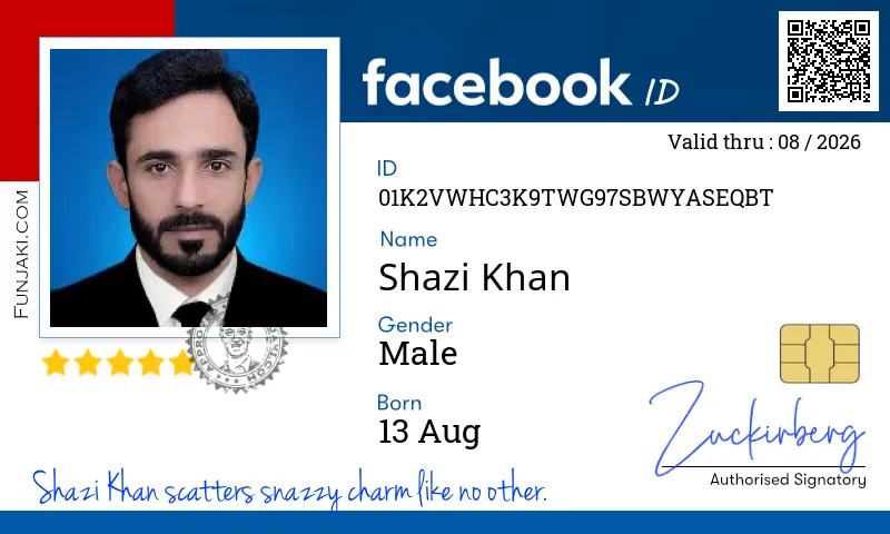 Facebook ID Card