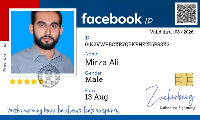 Facebook ID Card