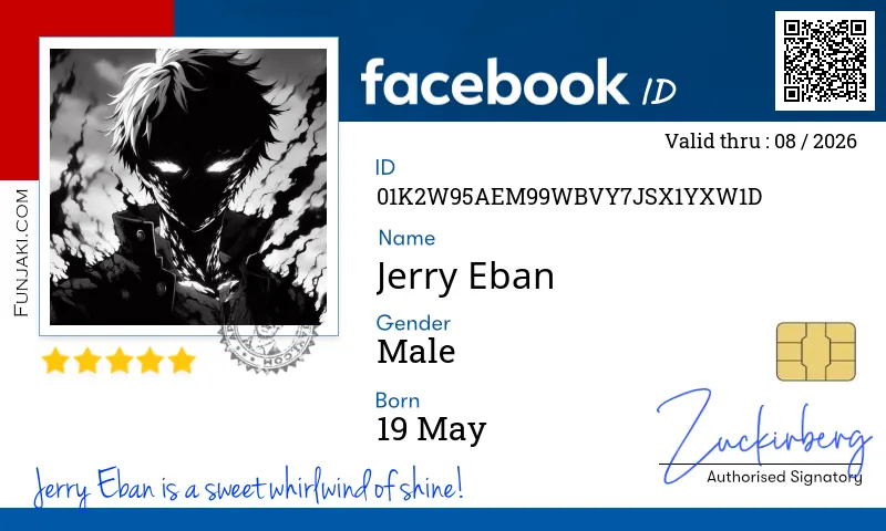 Facebook ID Card