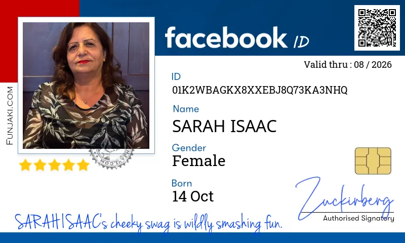 Facebook ID Card