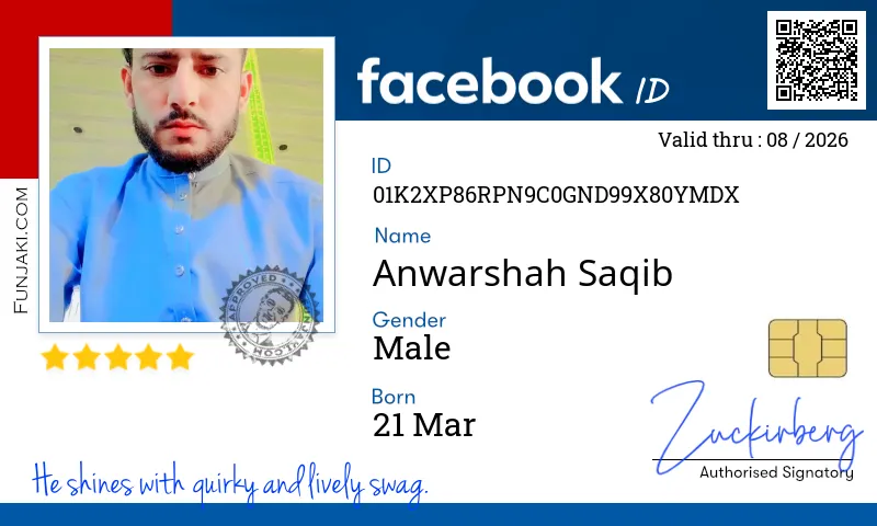 Facebook ID Card
