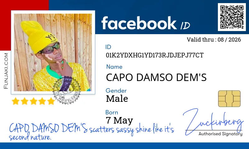 Facebook ID Card