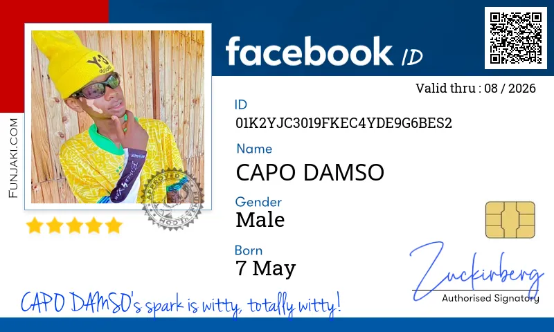 Facebook ID Card