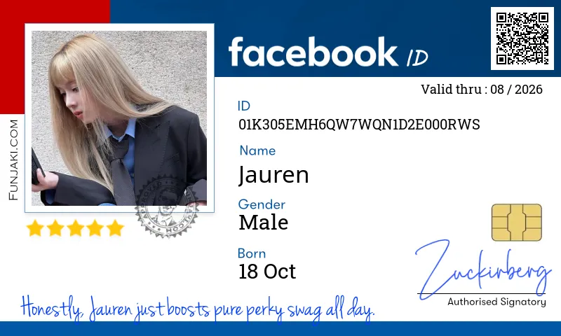 Facebook ID Card