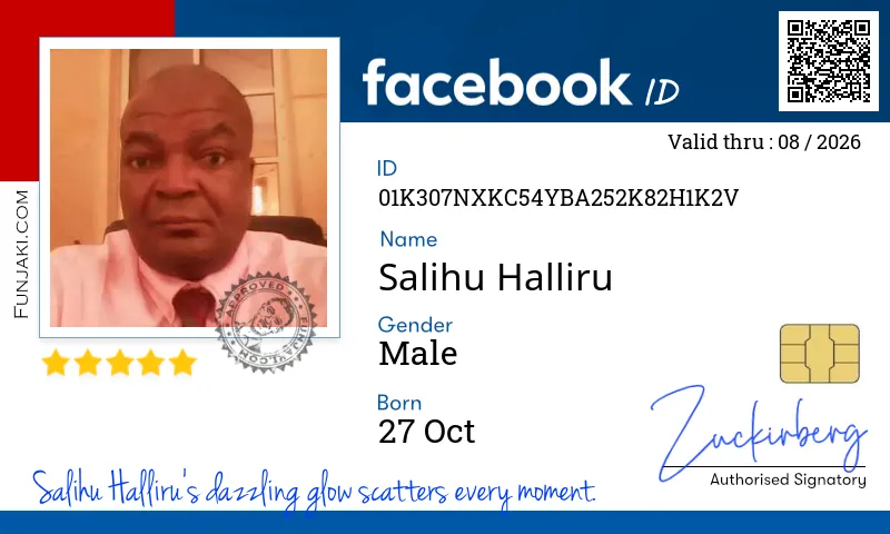 Facebook ID Card