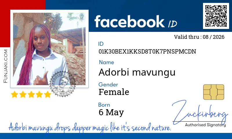 Facebook ID Card