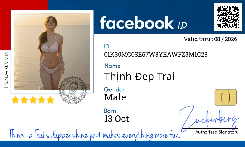 Facebook ID Card