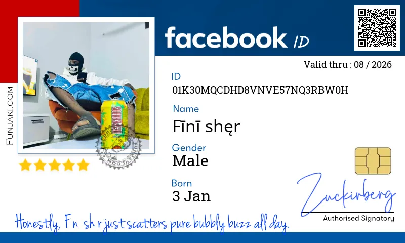 Facebook ID Card