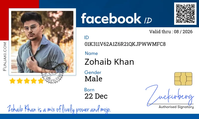 Facebook ID Card