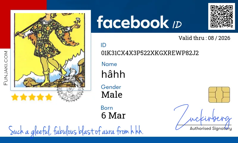 Facebook ID Card