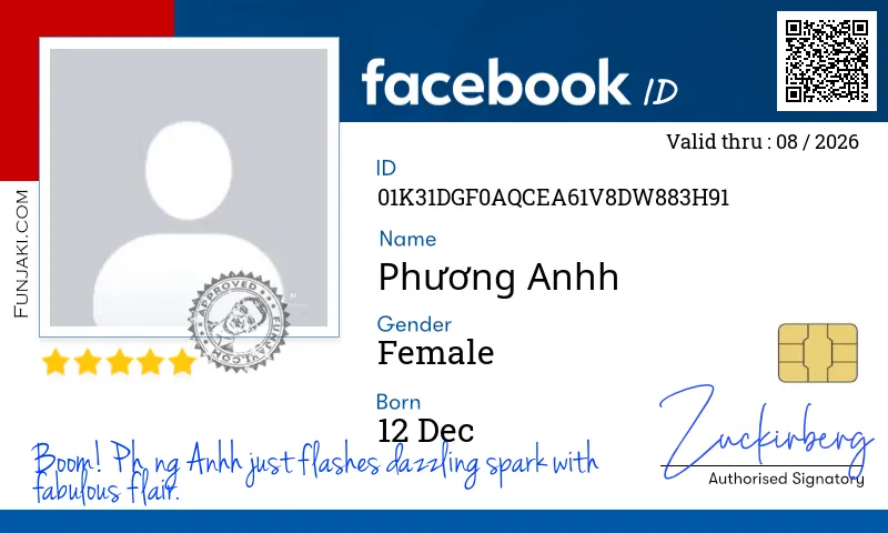 Facebook ID Card
