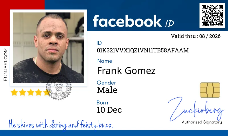 Facebook ID Card
