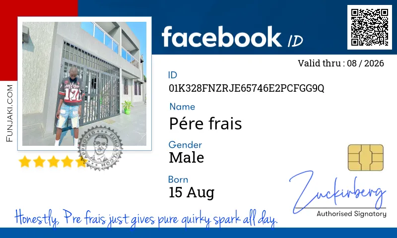 Facebook ID Card