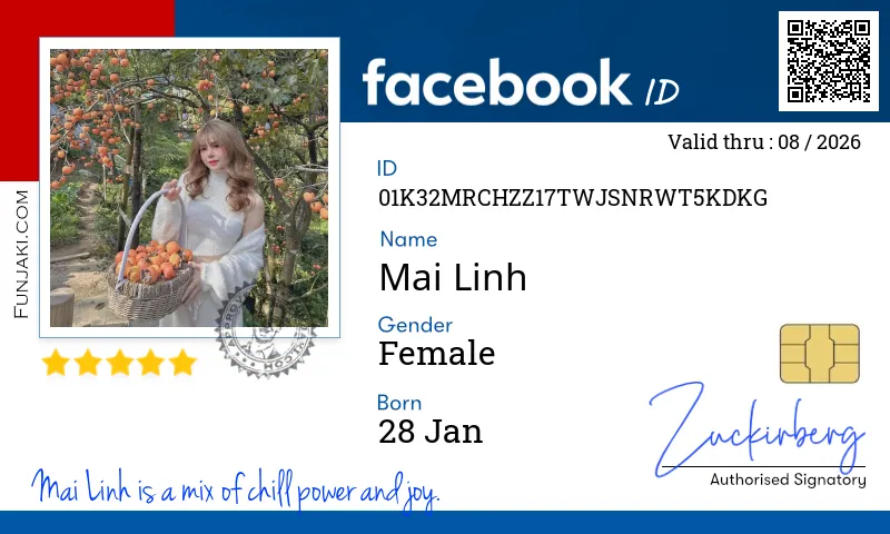 Facebook ID Card
