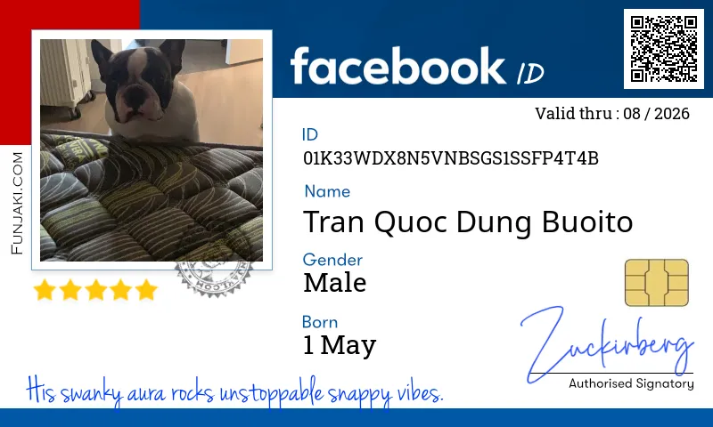 Facebook ID Card