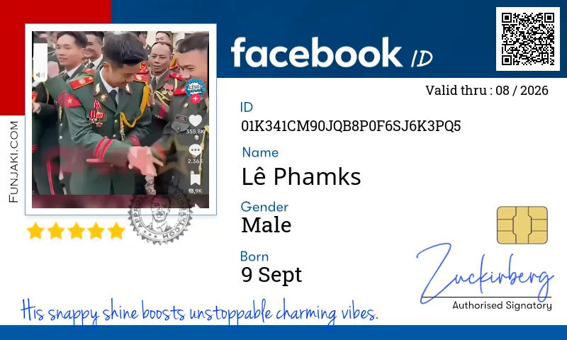 Facebook ID Card