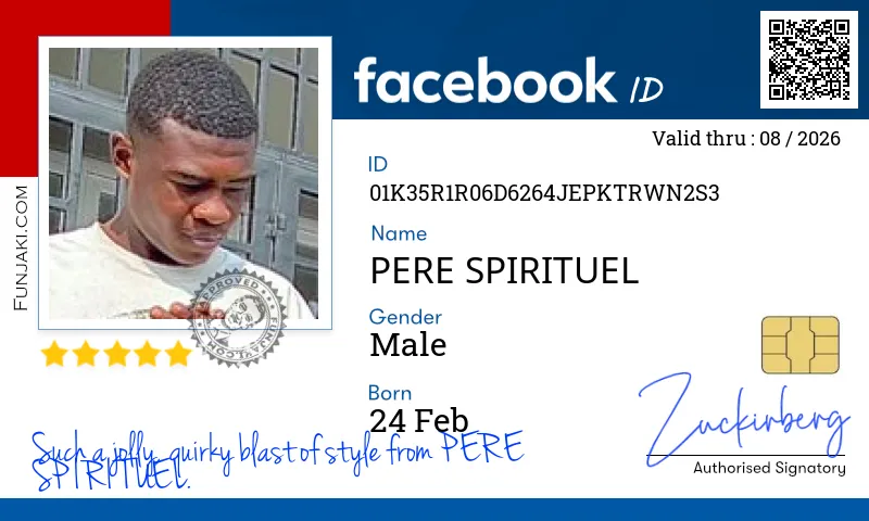 Facebook ID Card