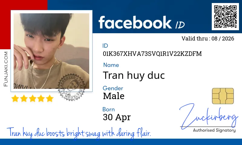 Facebook ID Card