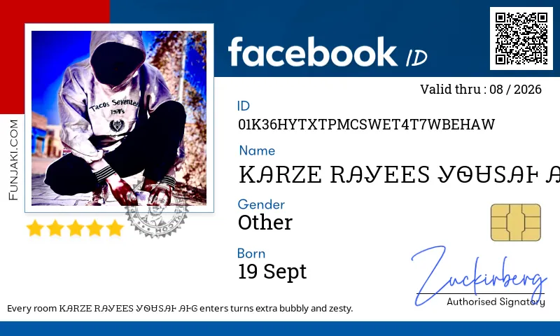 Facebook ID Card