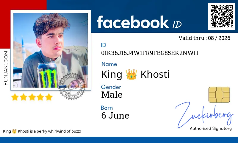 Facebook ID Card