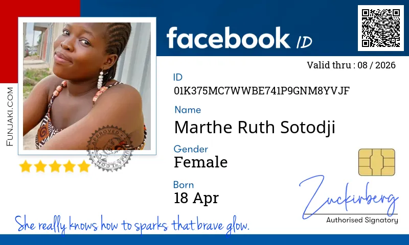 Facebook ID Card