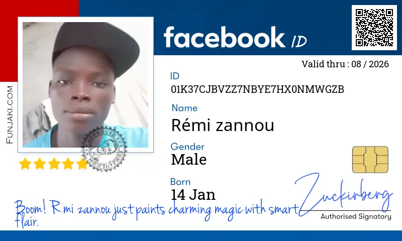Facebook ID Card