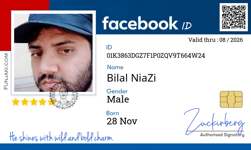 Facebook ID Card