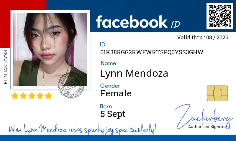 Facebook ID Card