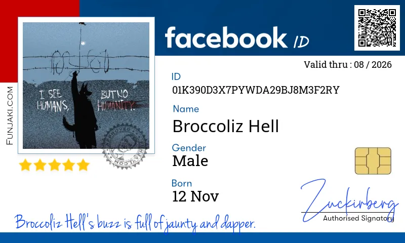 Facebook ID Card