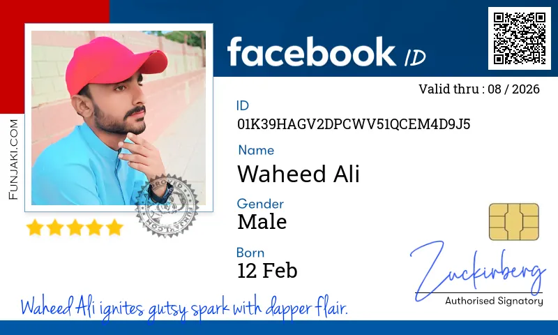 Facebook ID Card